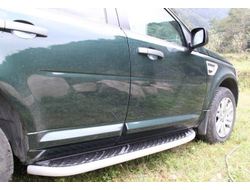 Пороги OEM на Land Rover Freelander II (2007-2012)