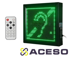 Световой маяк для улицы или помещения (400х400 мм) с пультом ДУ