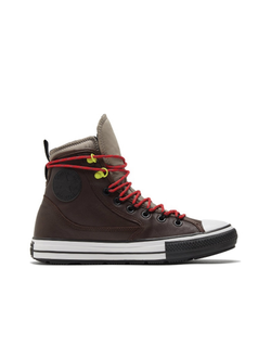 Кеды Converse All Star Gore Tex Waterproof зимние коричневые высокие 169588C