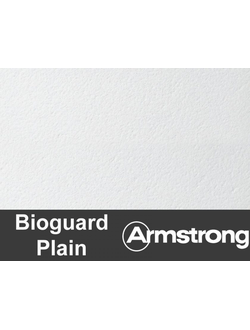 Потолочная плита для медицинских учреждений BIOGUARD Plain 12 мм Армстронг