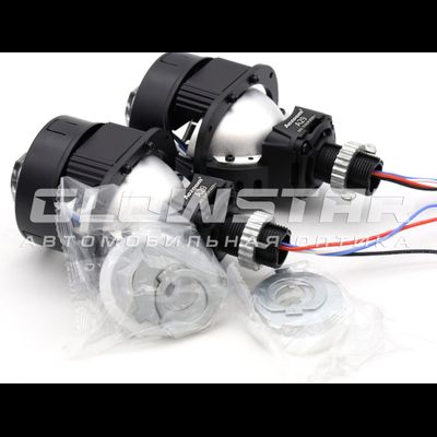 Билед модули Aozoom A29 2025 2.5 дюйма, 4 чипа, 5500K, 12V, 37W/64W, съемное гаечное крепление