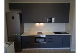 Кухня графит софт