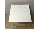 Кофейный столик из кварцевого агломерата Perlino Bianco (400х400х650 мм) 40-197