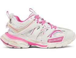 Balenciaga Track Sneaker White Fluo Pink женские