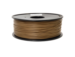 ABS пластик FL33 1.75мм для 3D принтера 1кг. Золотой