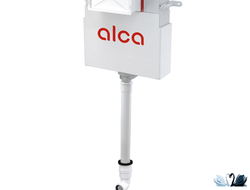 Бачок Alcadrain AM112 Basicmodul скрытого монтажа для замуровывания в стену без панели смыва для чаши генуя