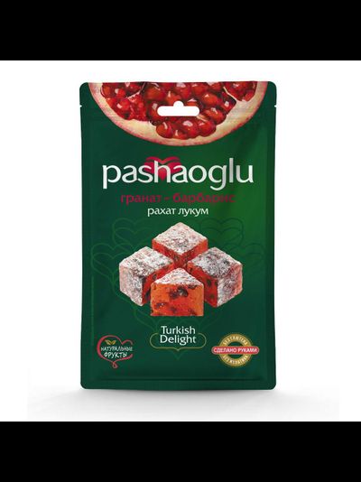 Рахат - лукум "Гранат-Барбарис" 150гр. 1 шт