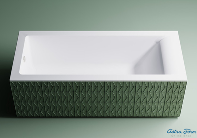 Astra-Form ванна Нейт Solid Surface 160/70 см белая матовая