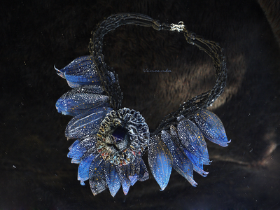 Парадное колье под шейку "Морской Лев, Владыка Великих Вод"