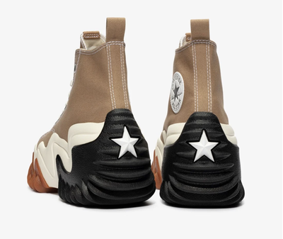 Кеды Конверс Ран Стар бежевые высокие A00851C оригинал фото