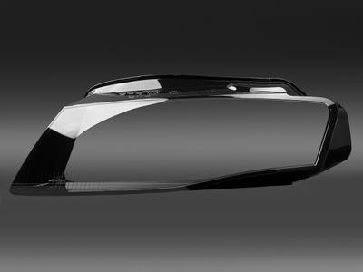 Стекло для фары Audi A4 B8 (2008-2011) дорестайлинг, левое (L), 1шт