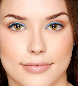 Карандаш для глаз и бровей NYX Slim Eye Pencil 26 Electric blue (электрический голубой)