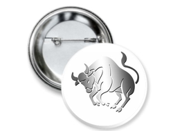 Значок с символикой "Быка" №3