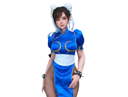 Чун Ли (серия Street Fighter) - Коллекционная фигурка 1/3 all-silicone action figure (FG003) - FG Studio