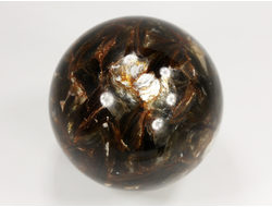 Шар Флогопит, биотит, Китай (57 мм, 280 г) №37539