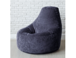 Кресло-банан Вельвет люкс грифельный