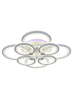 8002/4+4 WHT 192W+8W RGB Люстра светодиодная Profit Light&trade;