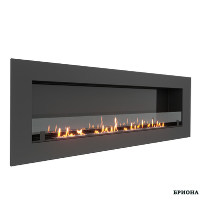 Биокамин в нишу  GRAND 1800 LITE. Стекло + Стемалит