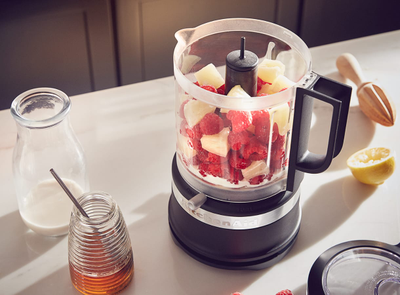 Кухонный миникомбайн KitchenAid 1,2 л., кремовый, 5KFC0516EAC