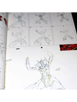 Оригинальный Арт Бук Evangelion: 3.0 You Can (Not) Redo - Groundwork of #02 (Евангелион заметки аниматоров)