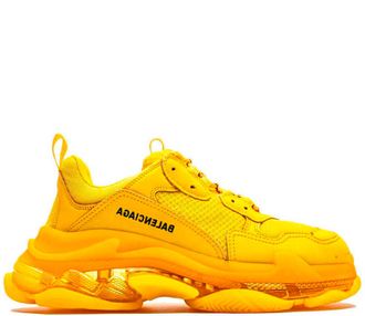 Кроссовки Balenciaga Triple S Clear Sole Yellow