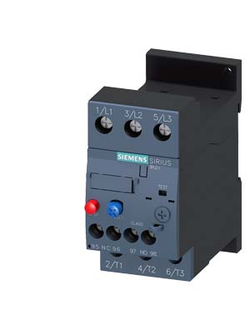3RU2126-4PB1 РЕЛЕ ПЕРЕГРУЗКИ 30...36 A ДЛЯ ЗАЩИТЫ ЭЛЕКТРОДВИГАТЕЛЯ, ТИПОРАЗМЕР S0, КЛАСС 10, ОТДЕЛЬНАЯ УСТАНОВКА, СИЛОВАЯ ЦЕПЬ