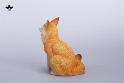 Толстенькая лисичка (рыжая) - Коллекционная ФИГУРКА 1/6 scale Fox Figurine (JXK241C) - JXK