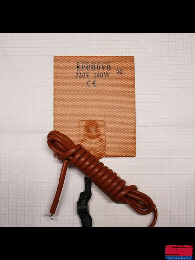 Гибкая нагревающая пластина 100 Вт 220 В (101х127) (терм.90/1) Keenovo