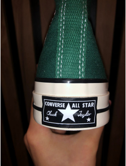 мужские Кеды Converse Chuck 70 высокие зеленые 168508c магазин Конверс Спб
