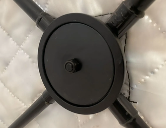 Палатка зимняя куб Mesan (2,4х2,4м) утепленная, 4-местная, 3-слойная (камыш)