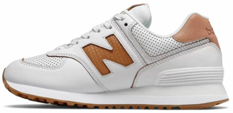 New Balance 574 Classic White Brown