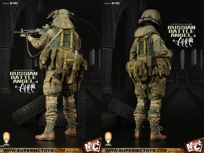 Анна (Российский спецназ) 1/6 scale Russian battle angel Anna M-082 SUPER MC TOYS X Face Pool Figure