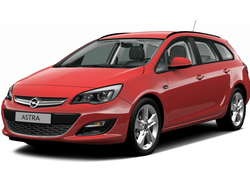 Автомобильные чехлы  Opel Astra J WAG универсал