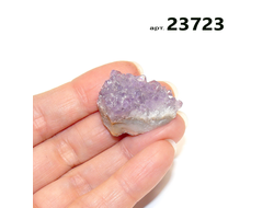 Аметист натуральный (друза) Бразилия арт.23723: 10,6г - 31*22*23мм