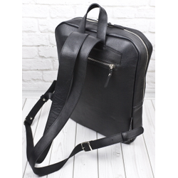 Кожаный рюкзак Lanciano Premium black (арт. 3066-51)
