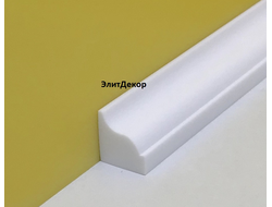 Акриловый плинтус бордюр на ванну Суперплинтус- СП6 (12х12х1800)