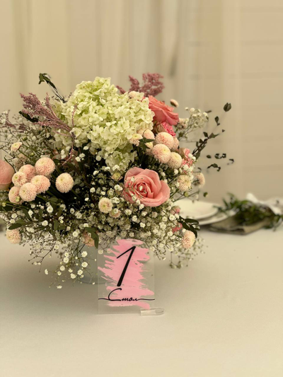 Номер на стол "Акриловые"