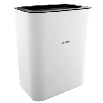 GBW-26WKsitex Урна корзина для мусора подвесная пластиковая 26 литров B2 белая