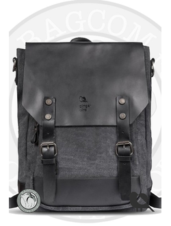 Рюкзак Грасс Трансформер от Ginger Bird в черном цвете