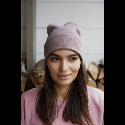 ШАПКА ПРИЯТНО "ПУДРОВАЯ"