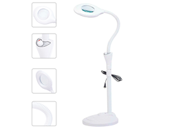 Лампа-лупа DIANA, бестеневая, с регулятором яркости, без колес, линза 9 см