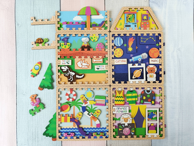 Конструктор "Звериные истории: весёлые выходные"