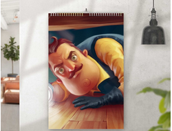 Перекидной календарь Привет Сосед/ Hello Neighbor №13