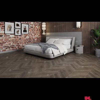 Кварцвиниловая плитка Alpine Floor Сhеvrоn LVТ Дуб Антарес ЕСО 20-9 43 класс толщина 2.5 мм с фаской клеевая 1.9736 м2