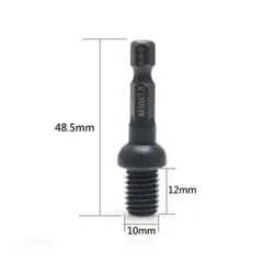 Бита М10 для закручивания футорок по дереву