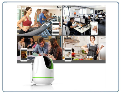 Yobang Security. Видеоняня /WiFi-LAN видеокамера моторизированная с DVR , HD  (Yoosee)