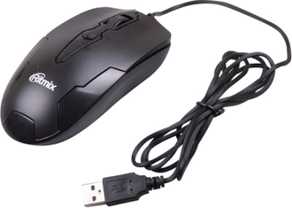 Проводная мышь Ritmix ROM-210 (черная)