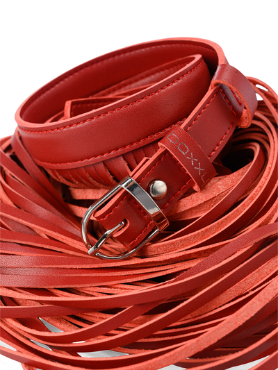 Bonny пояс с бахромой 80  Красный