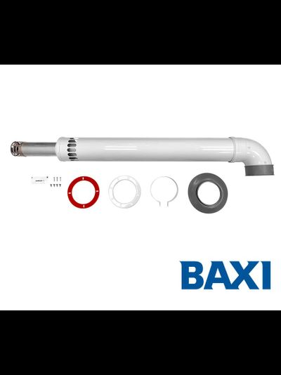 Горизонтальный коаксиальный комплект дымохода Baxi™ DN 60/100
