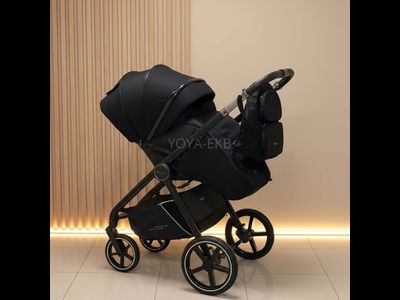 Детская коляска 3 в 1 Luxmom 812 Черный